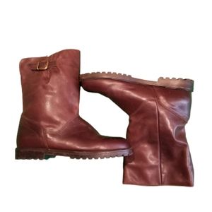 La Canadienne Waterproof Moto Slip-On Ankle Boot